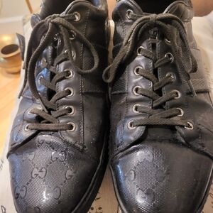 Men's Black Designer Sneakers GUCCI